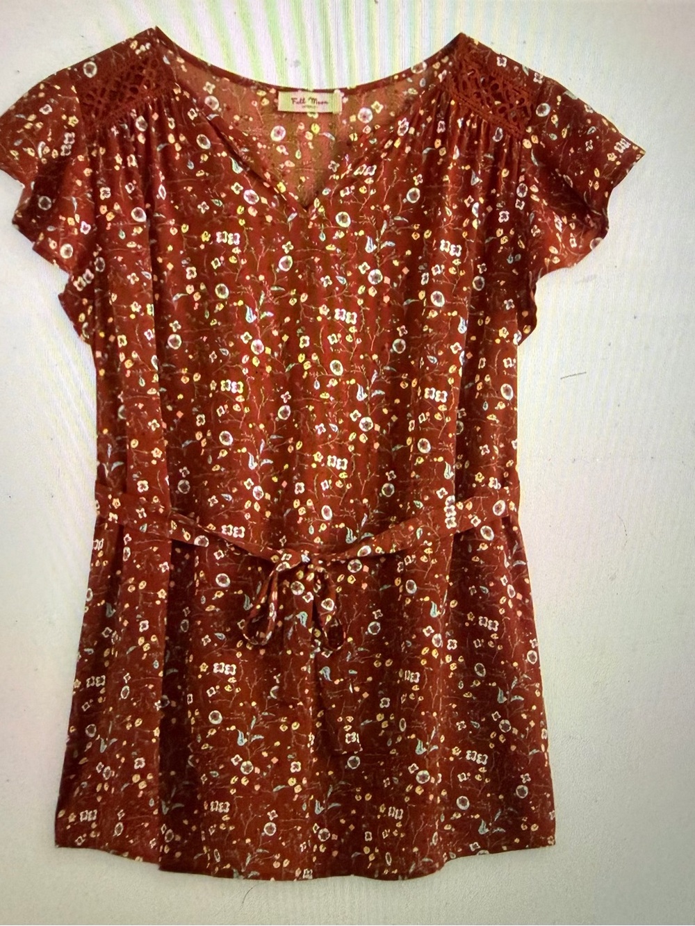 Floral Maternity Blouse